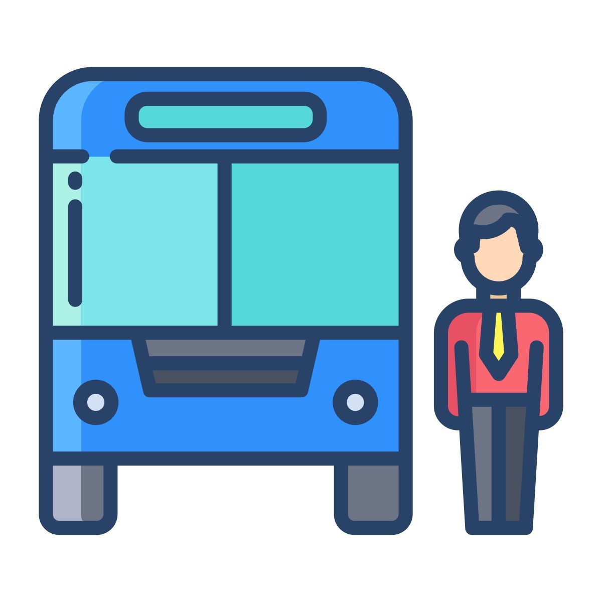 bus driver icon