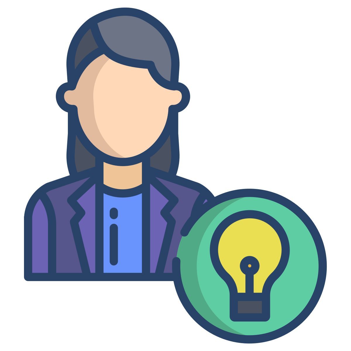 business woman icon
