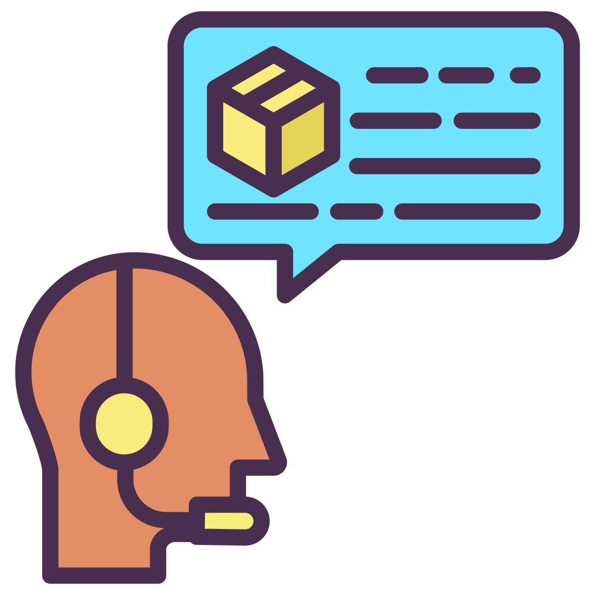call center icon