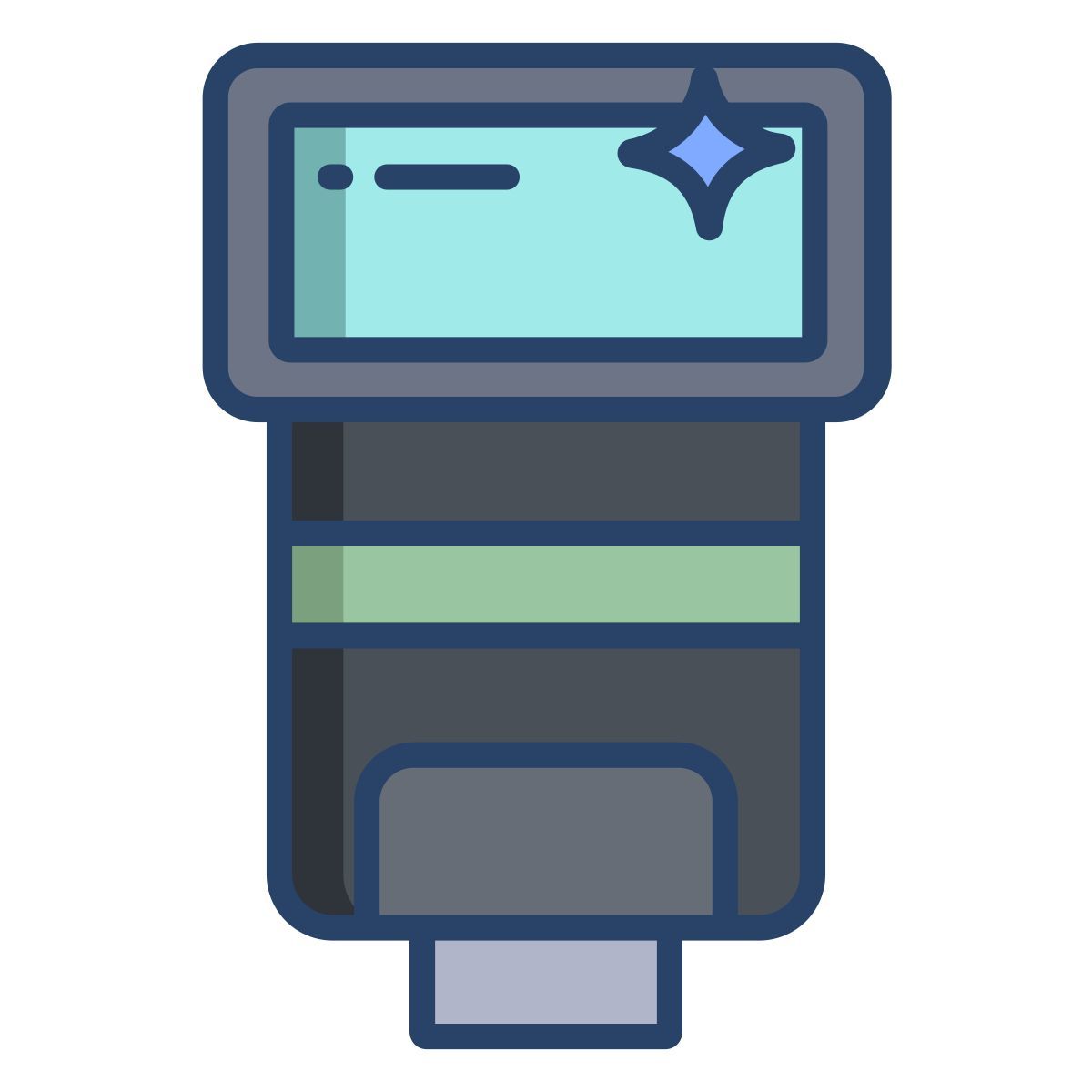 camera flash icon