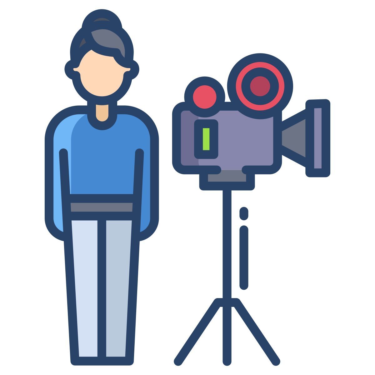 cameraman icon