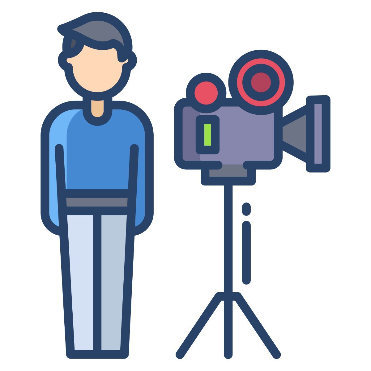 cameraman icon