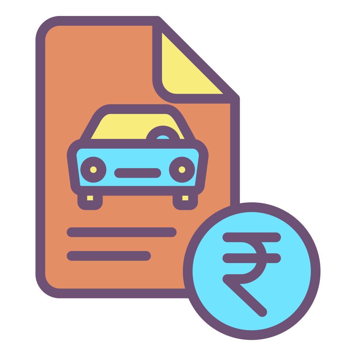 Servizio auto icon