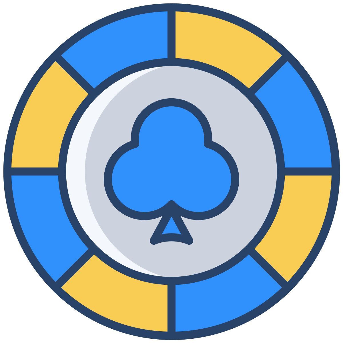 casino chip icon