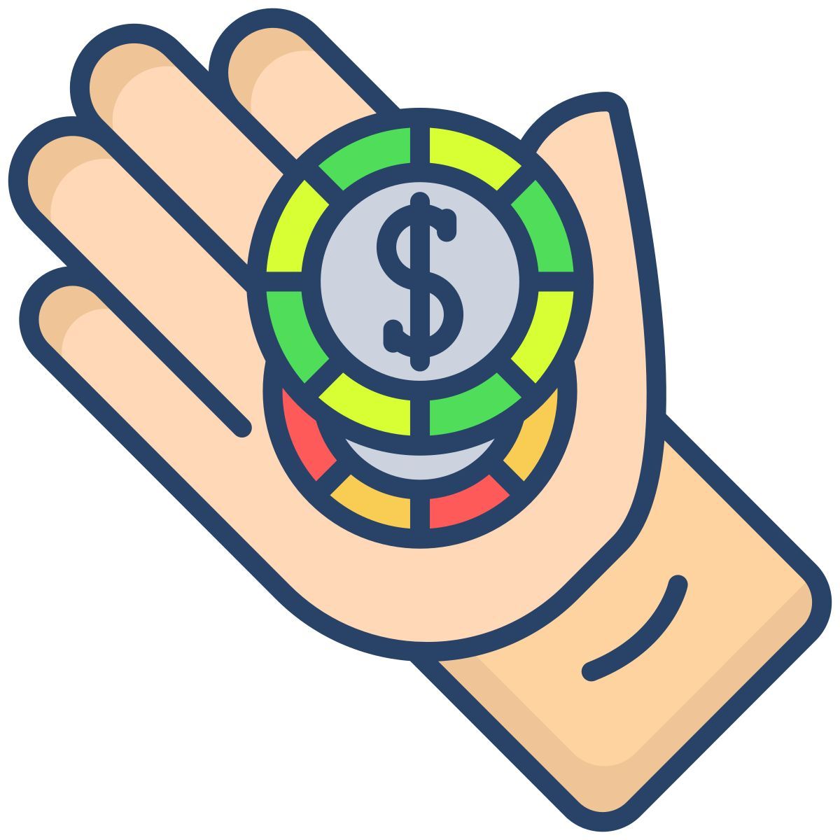 casino chip icon
