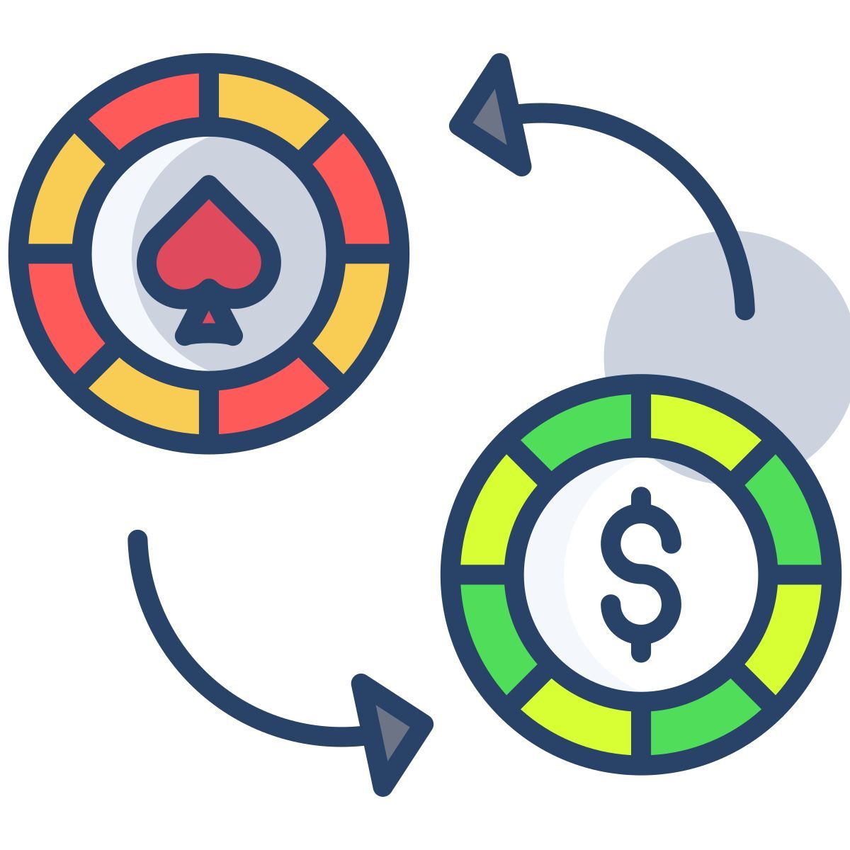 casino chip icon