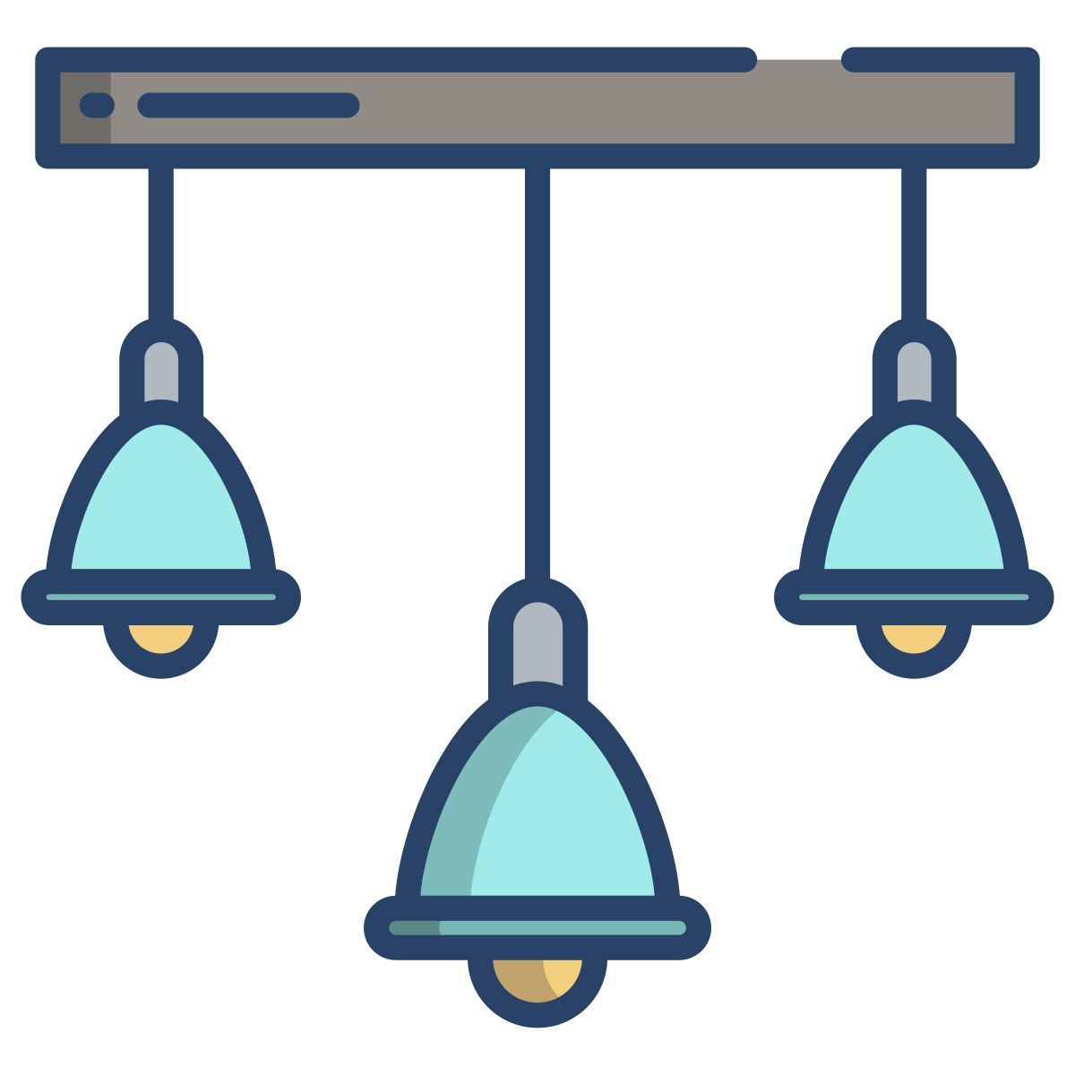 lámpara de techo icon