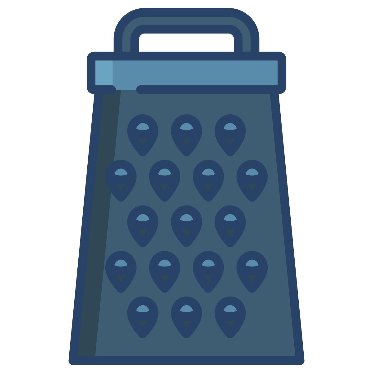 cheese grater icon