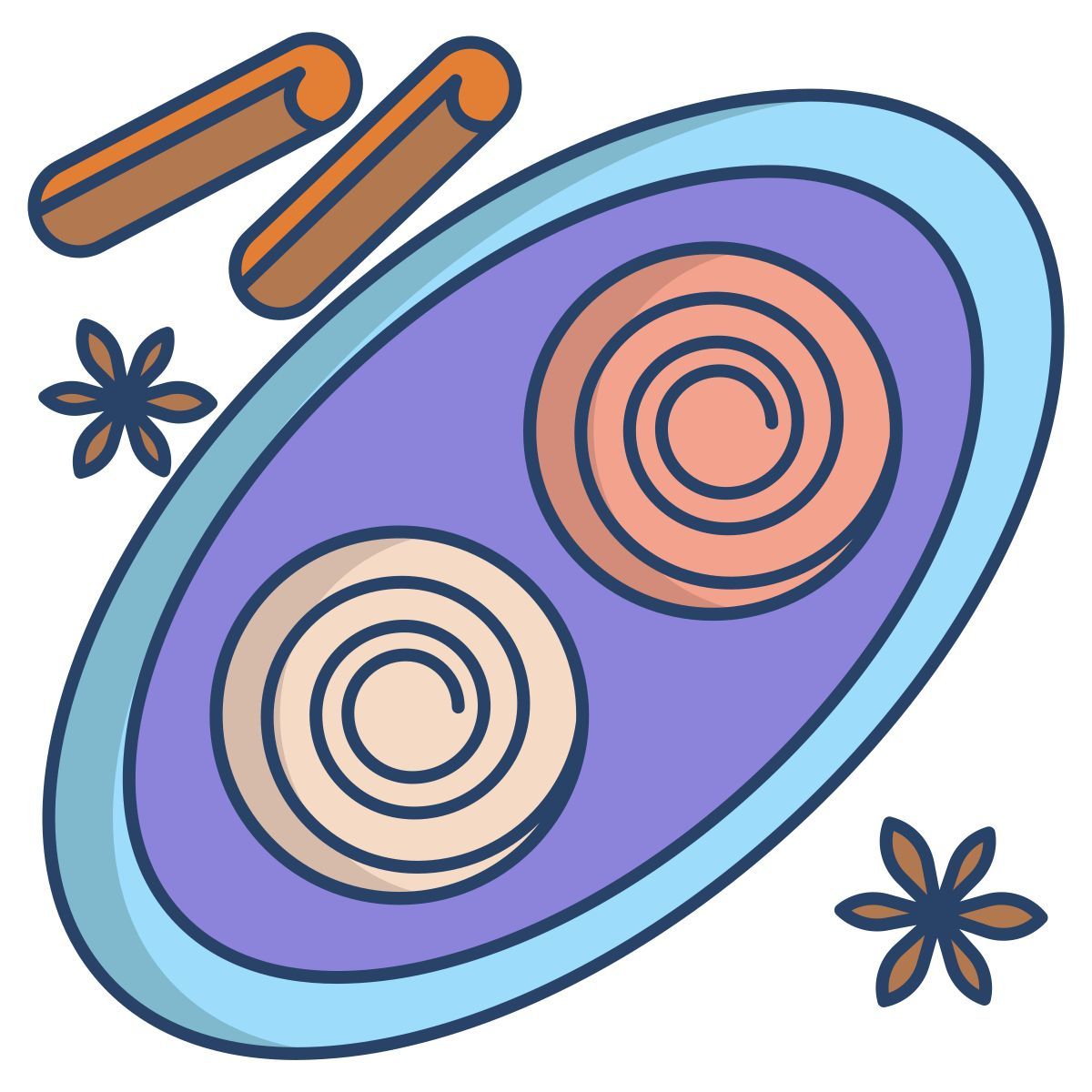 cinnamon roll icon