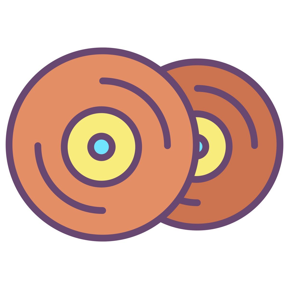 Logo CD icon
