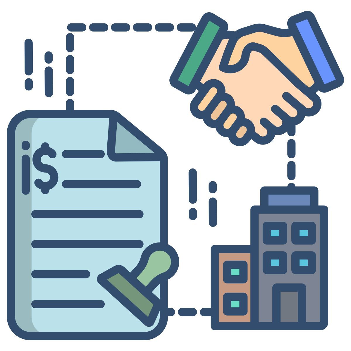 contract icon