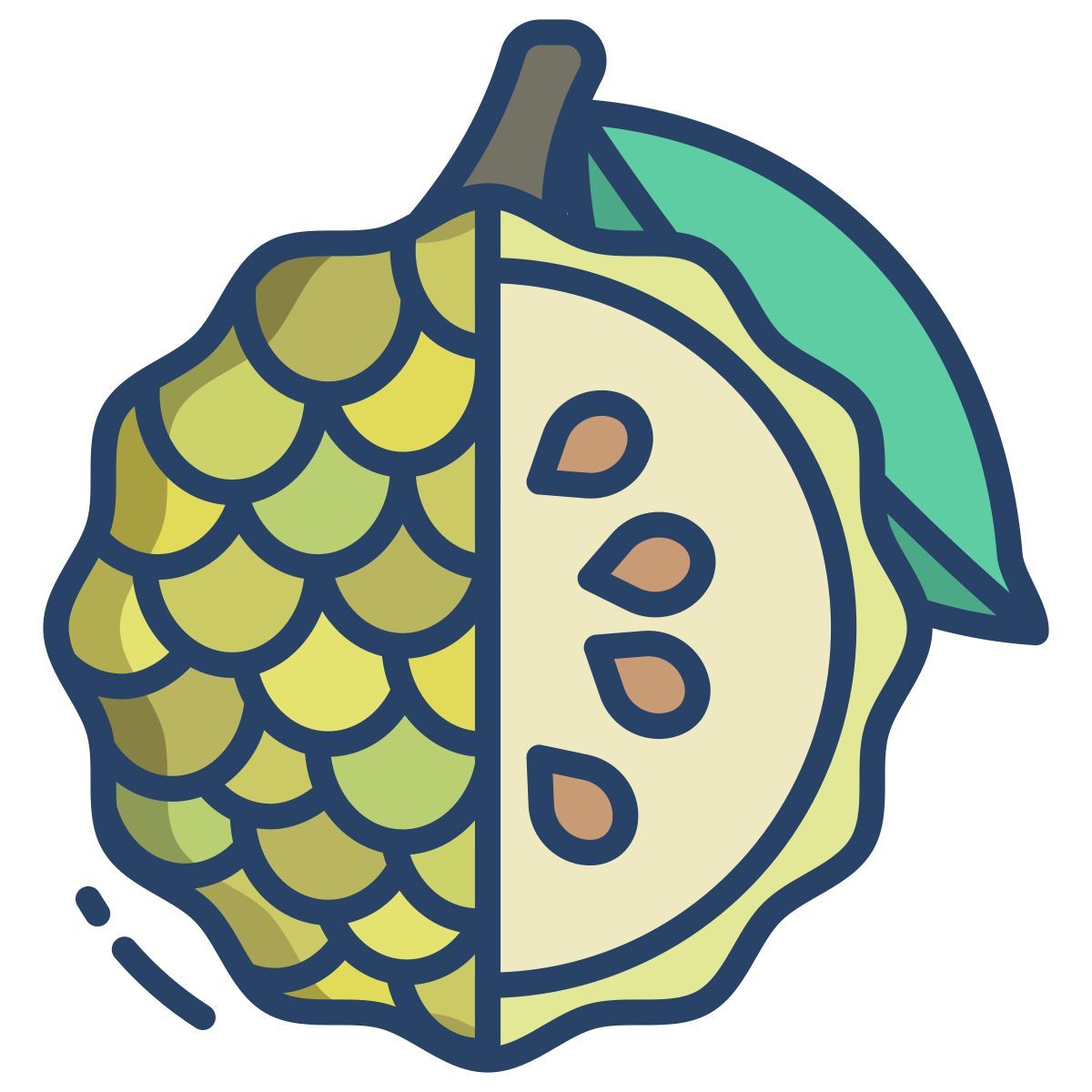 natillas de manzana icon
