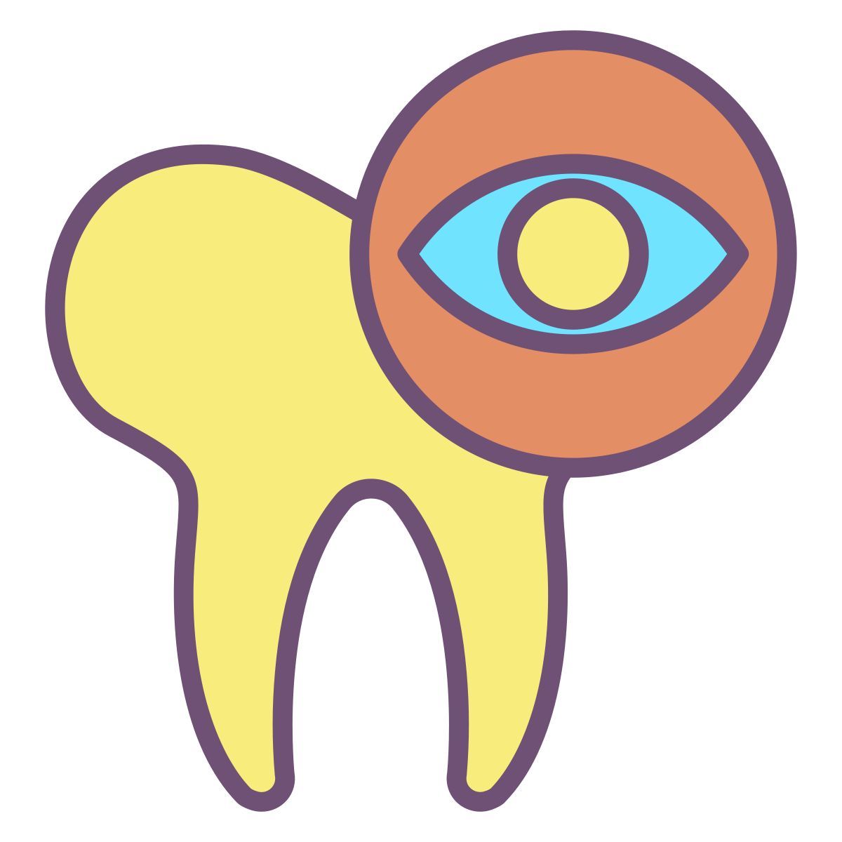 zahnärztliche untersuchung icon