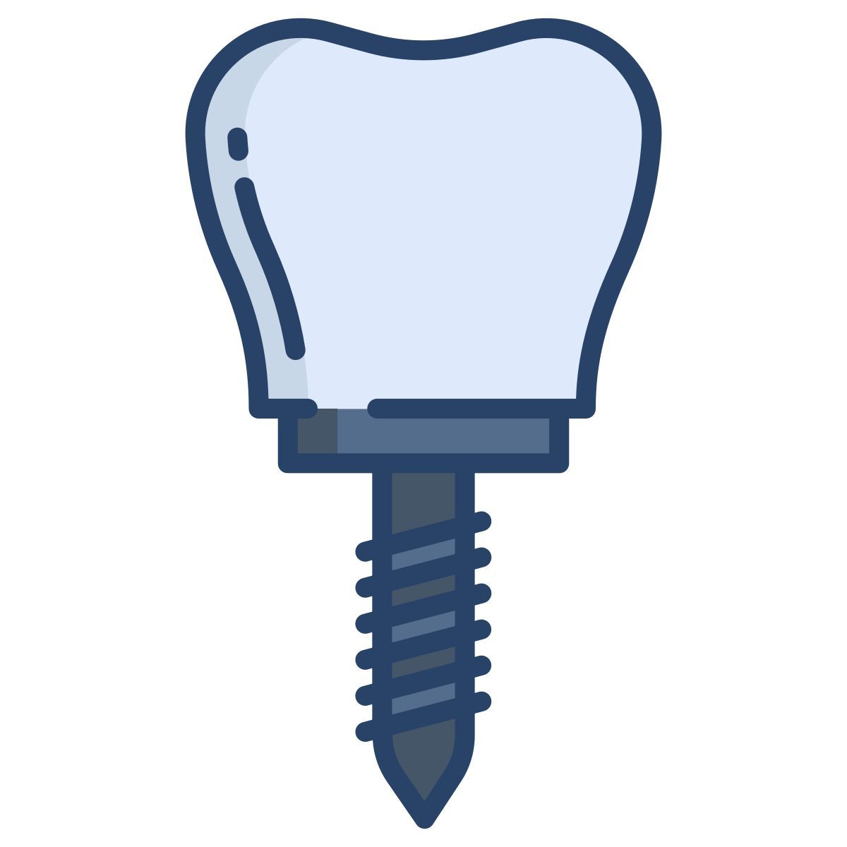 dental implant icon