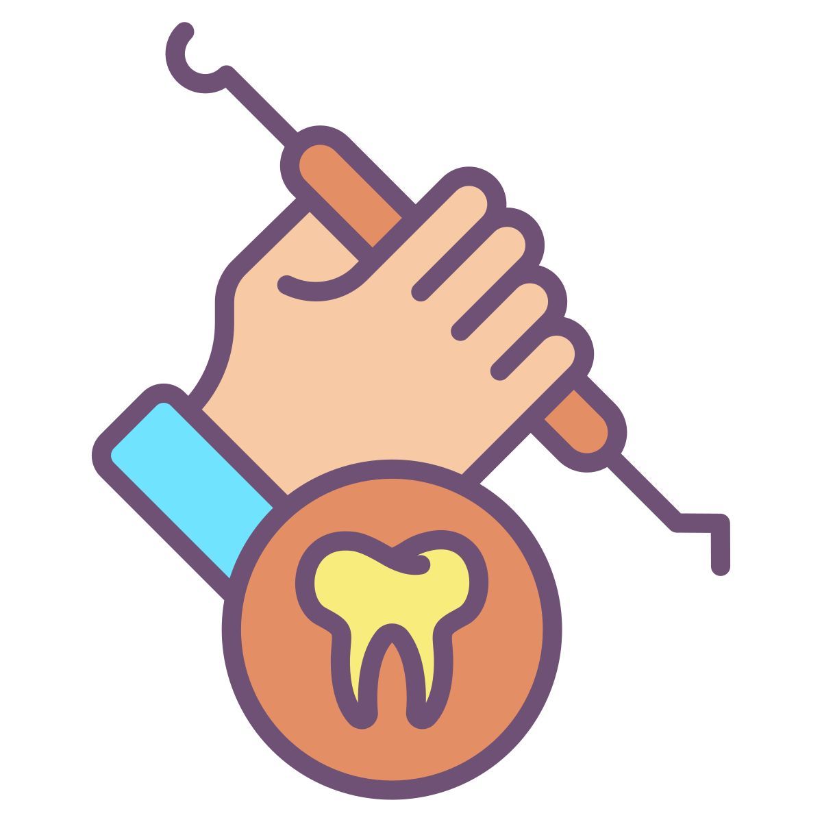 dental probe icon
