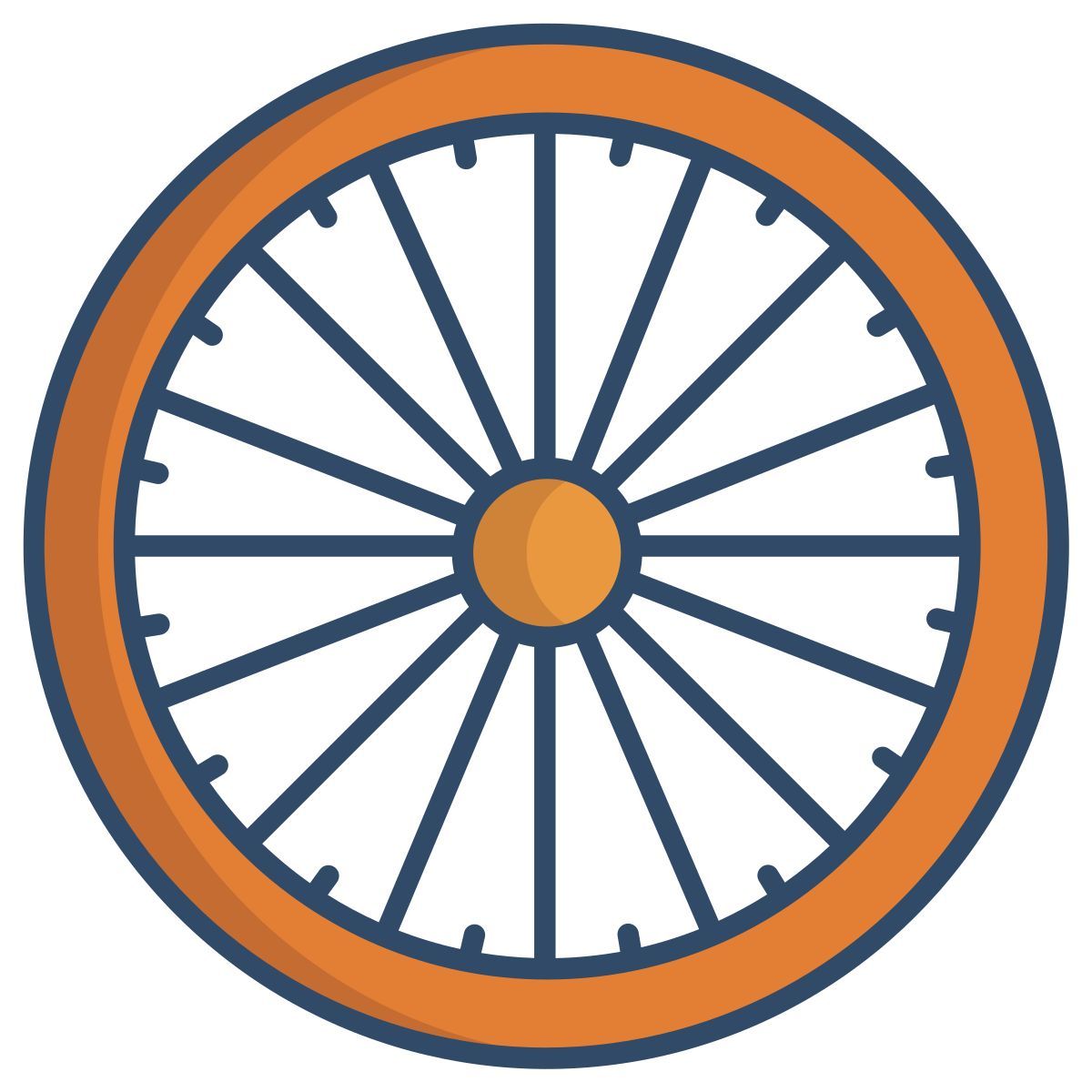 rueda del dharma icon