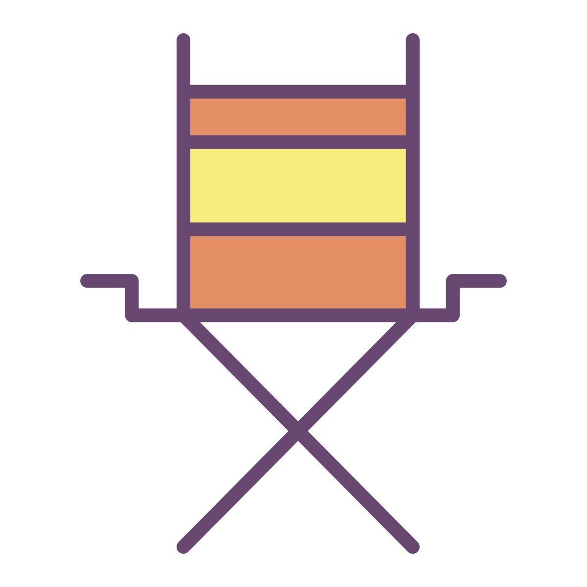 director chair icon