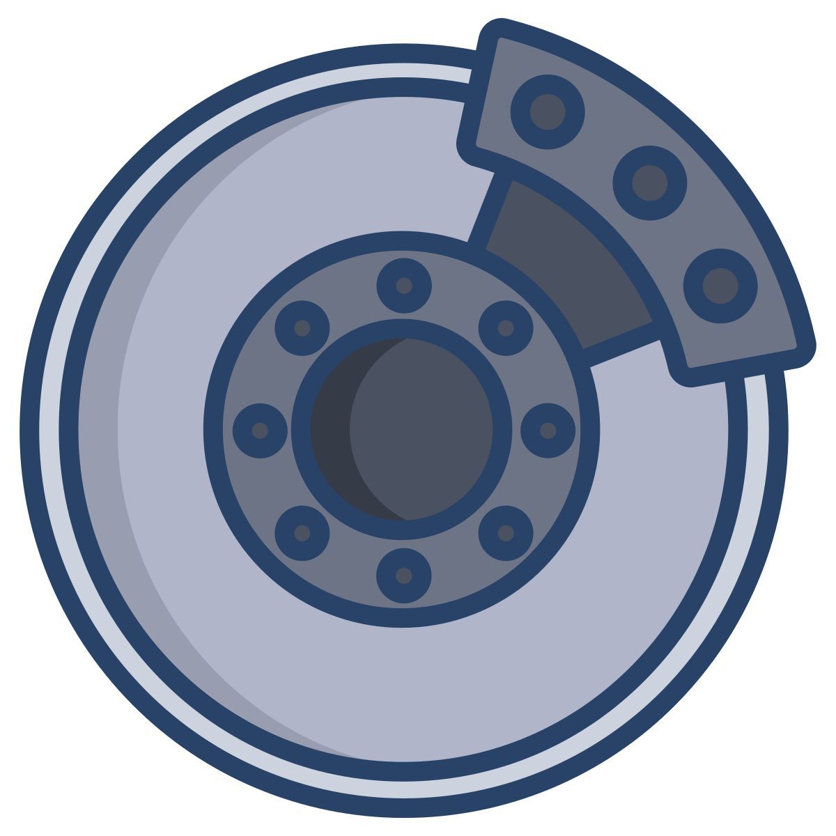 disc brake icon