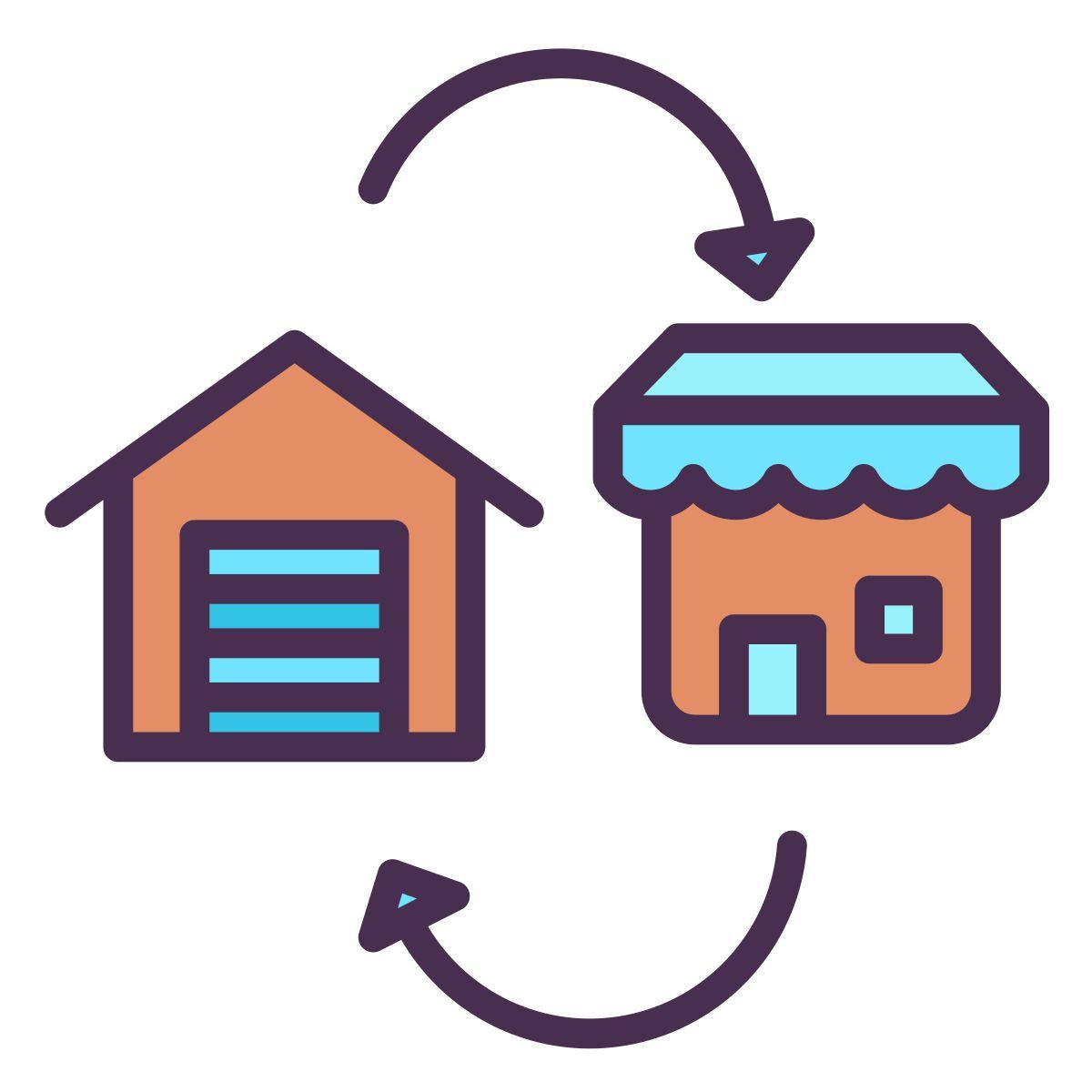 distribution icon