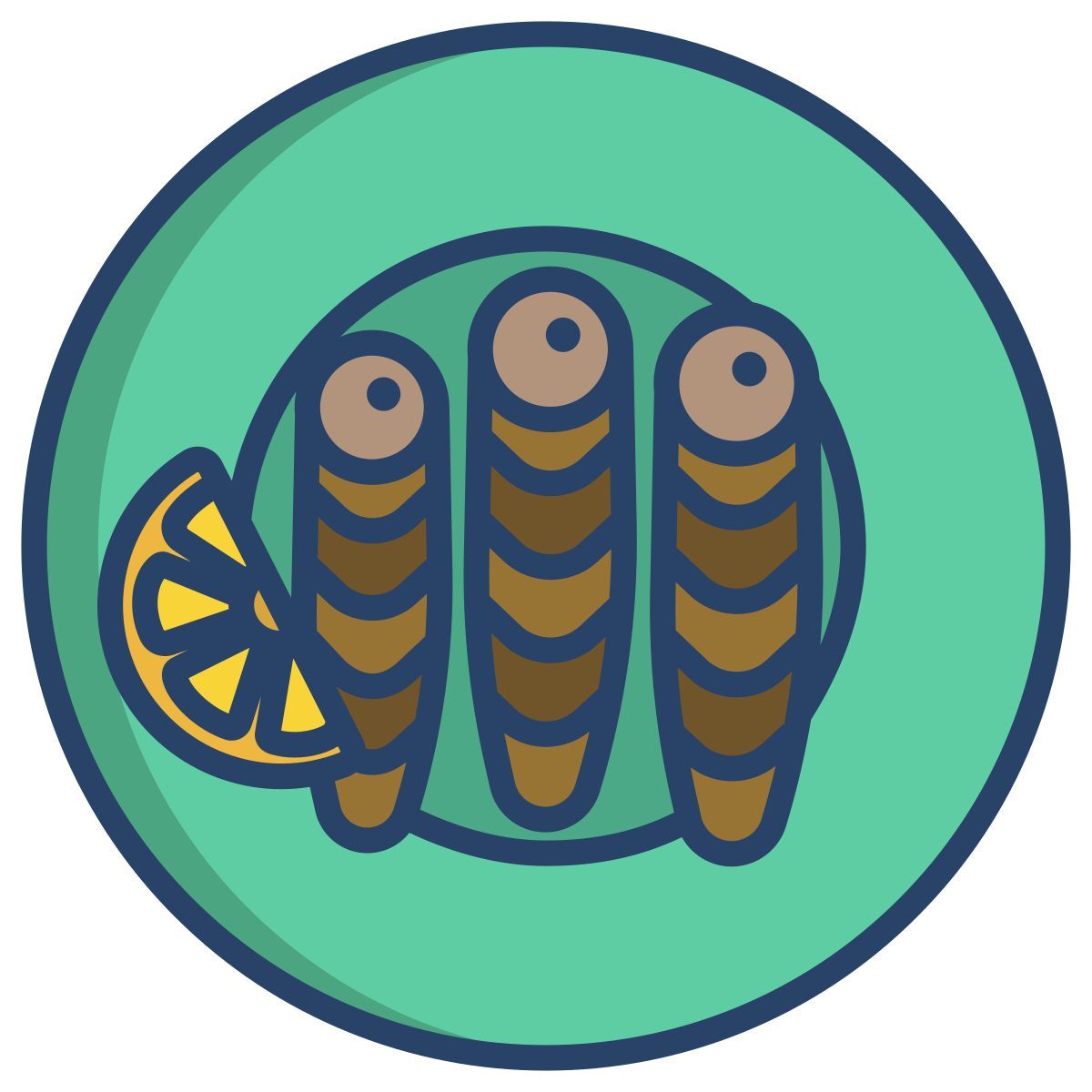 dried fish icon