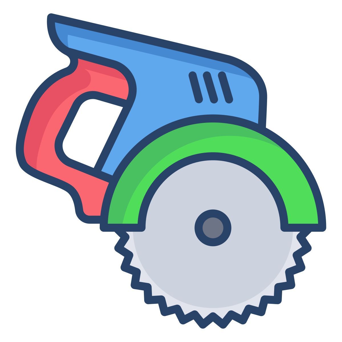 electric saw icon