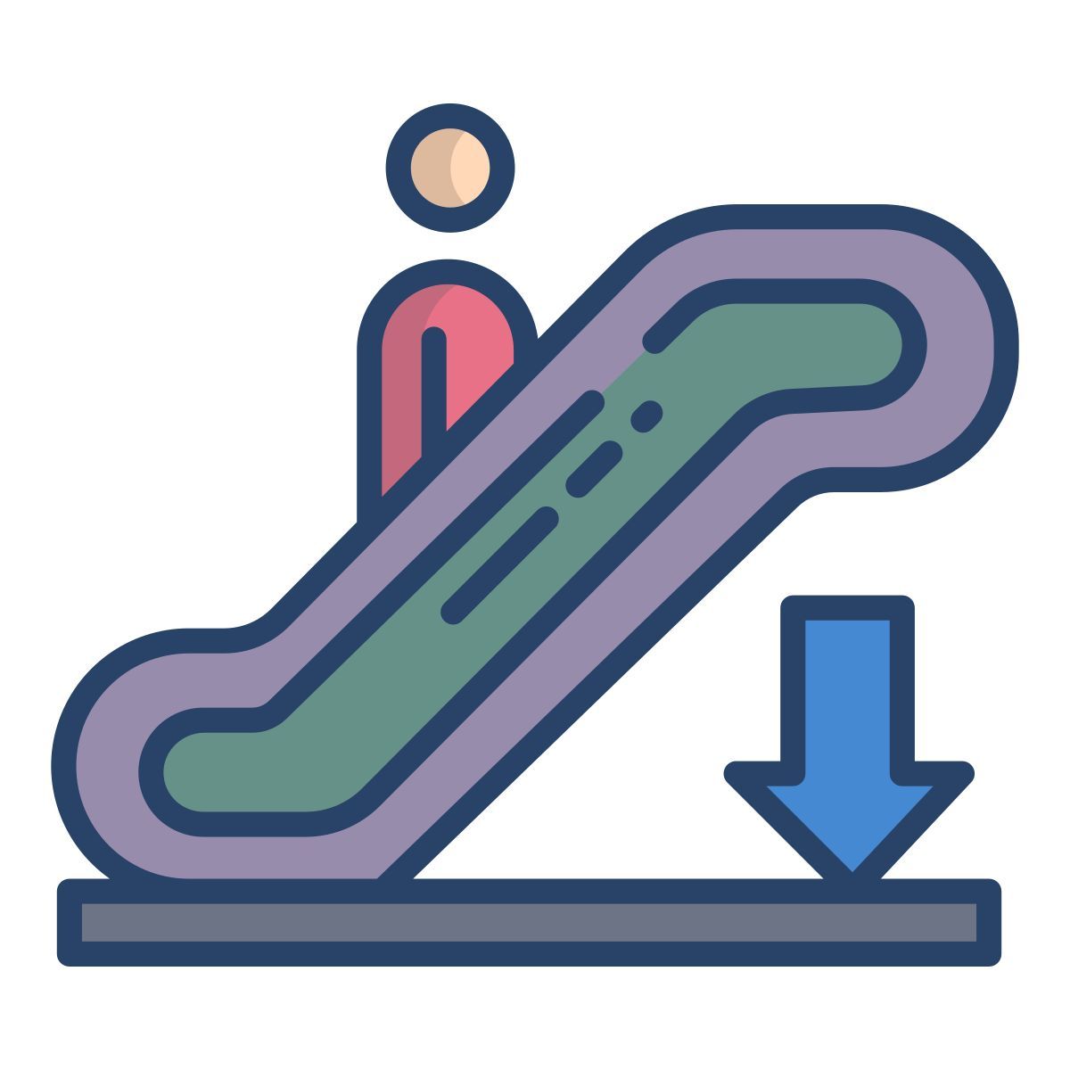 escalator icon