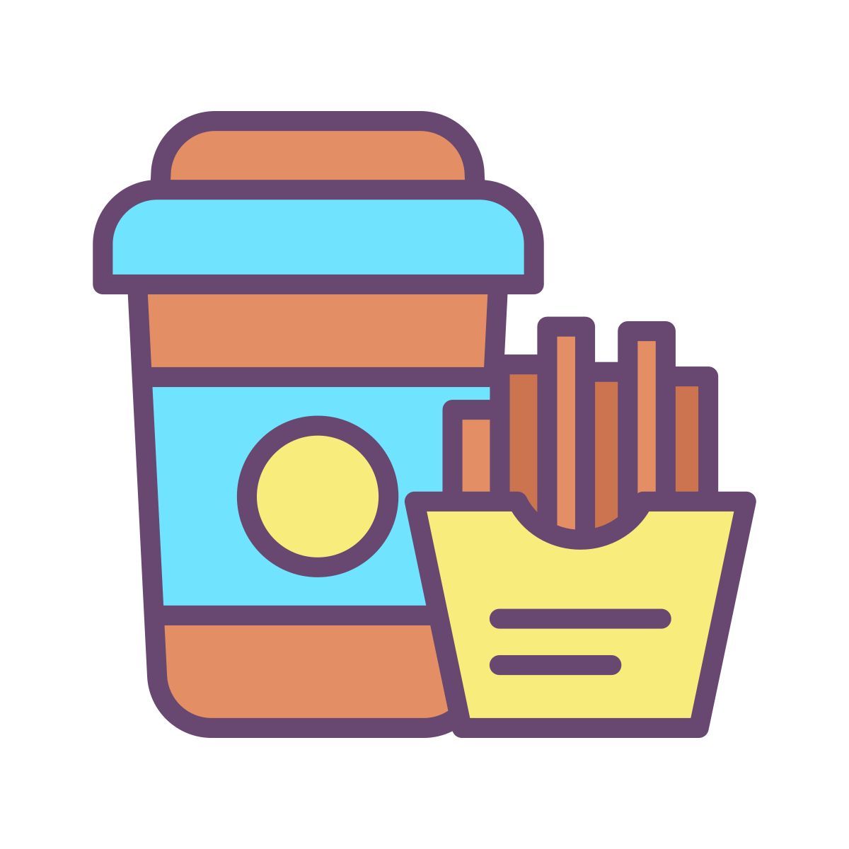 restauration rapide icon