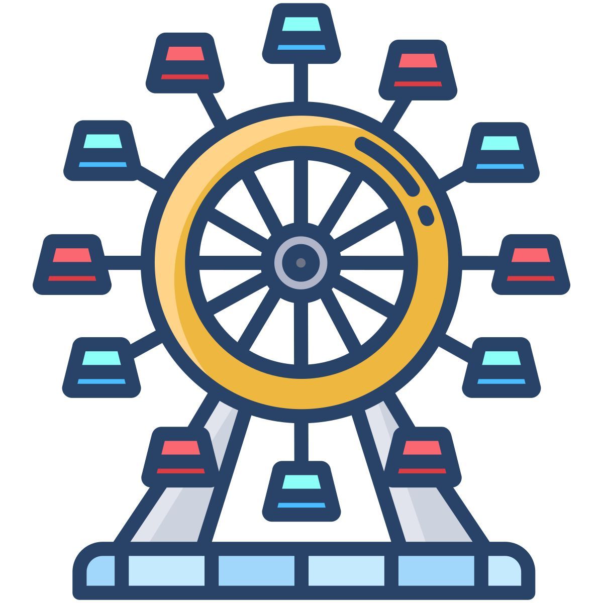 ferris wheel icon