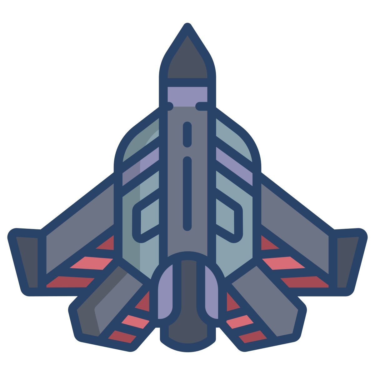 fighter jet icon