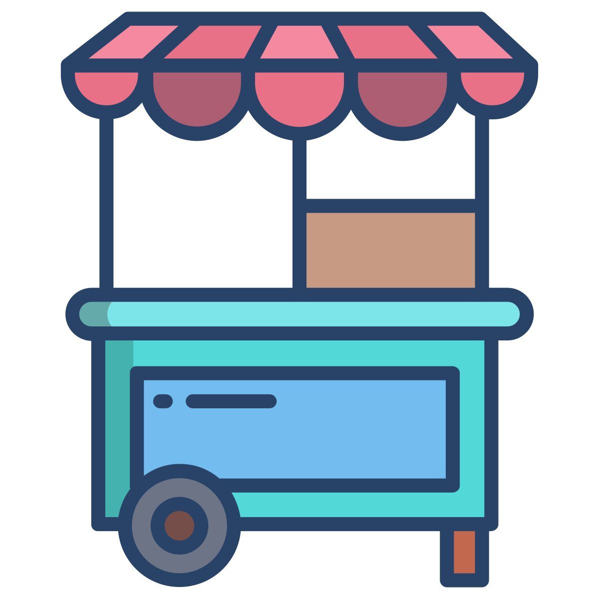 food cart icon