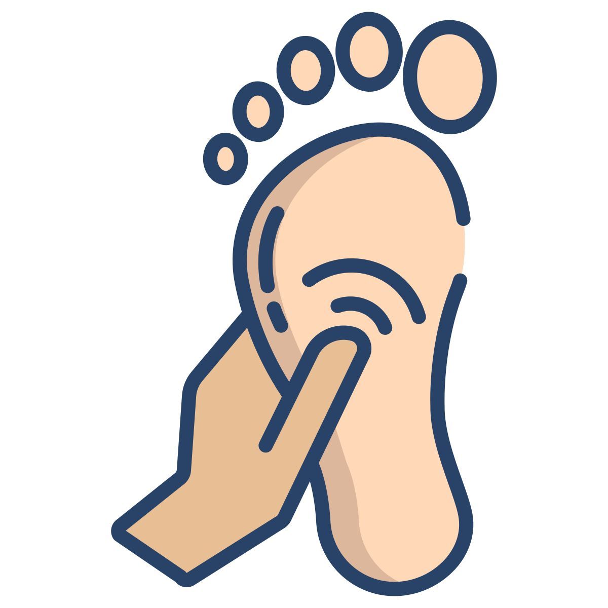 foot massage icon