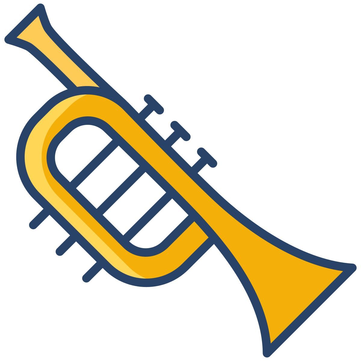 french horn icon
