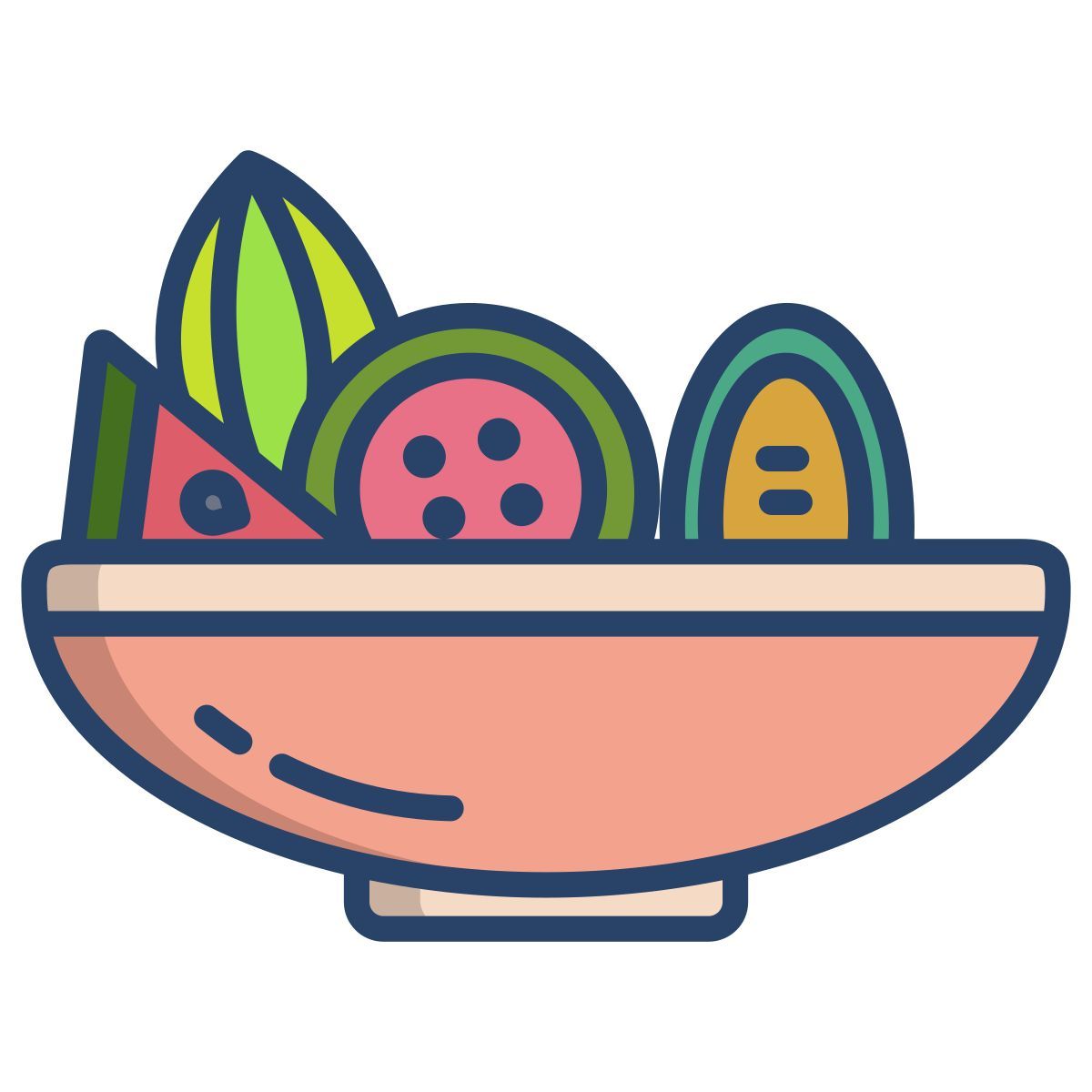fruit bowl icon