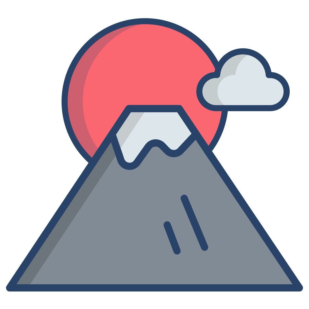 fuji mountain icon