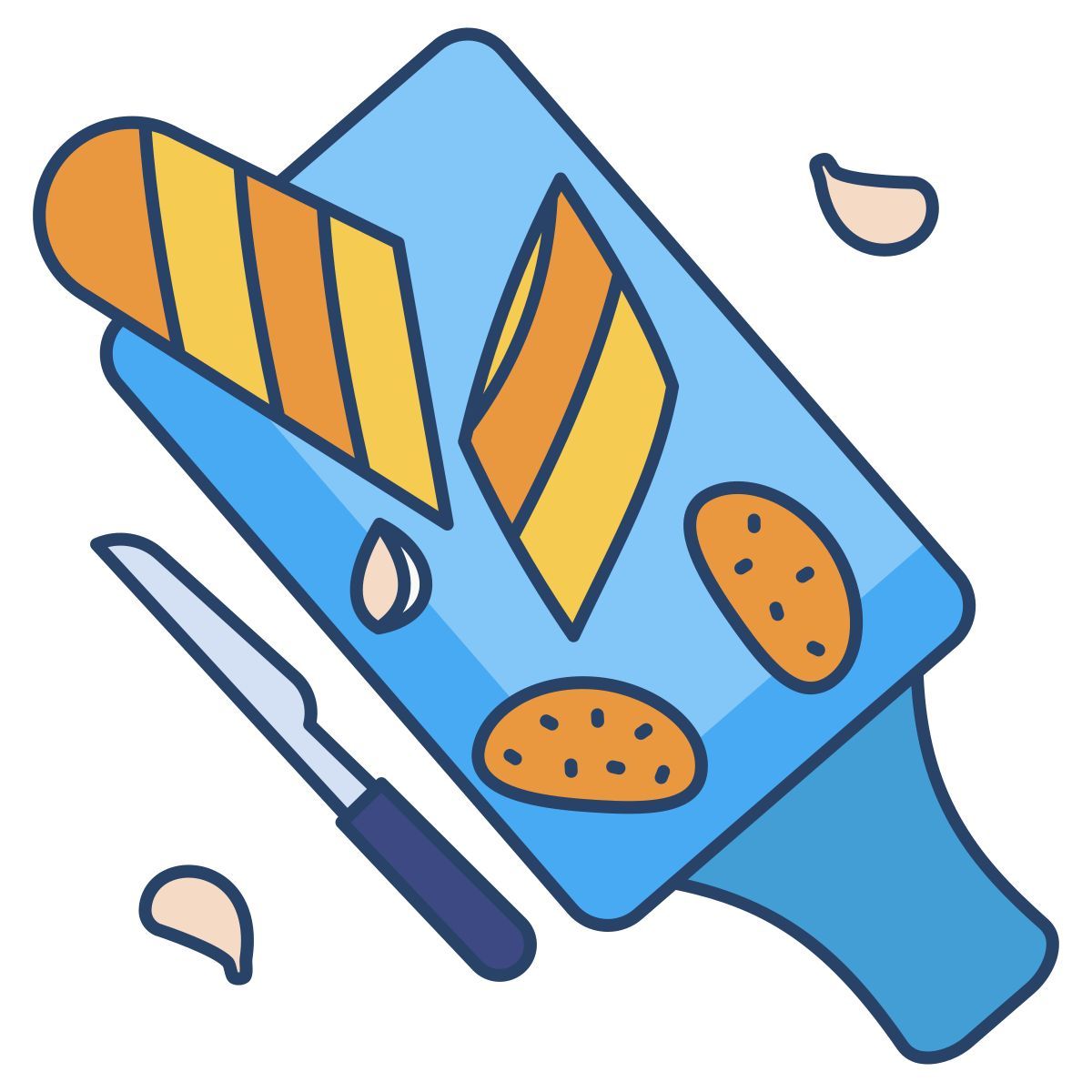 pão de alho icon
