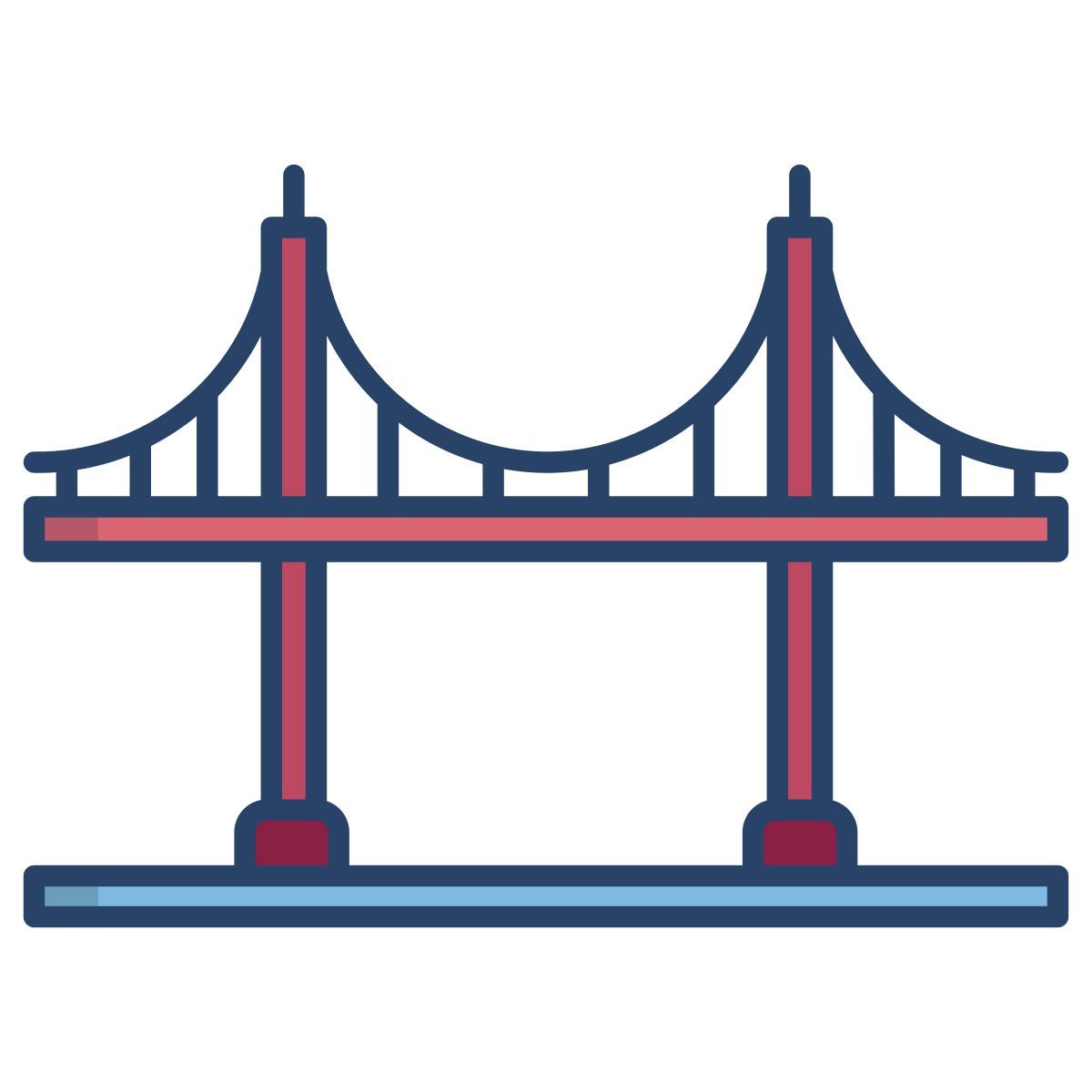 golden gate icon