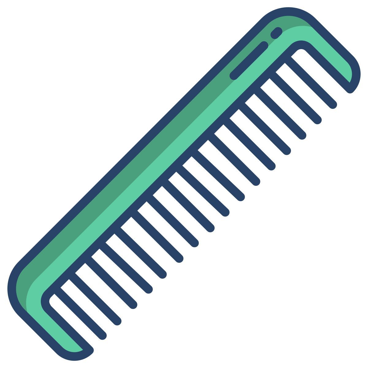 hair brush icon