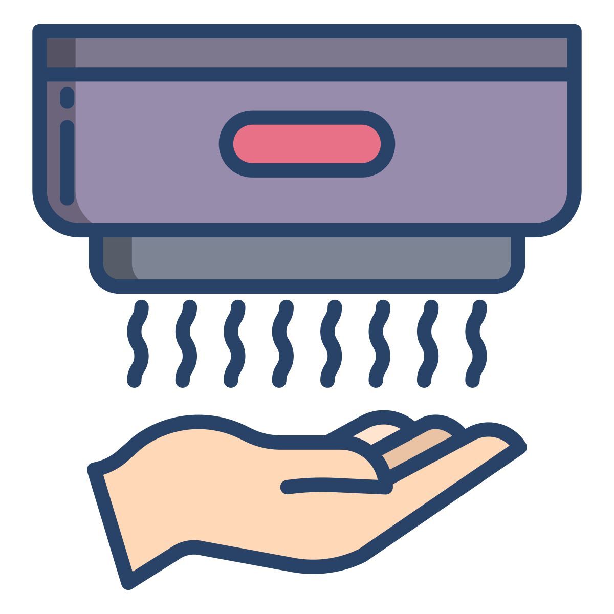 hand dryer icon