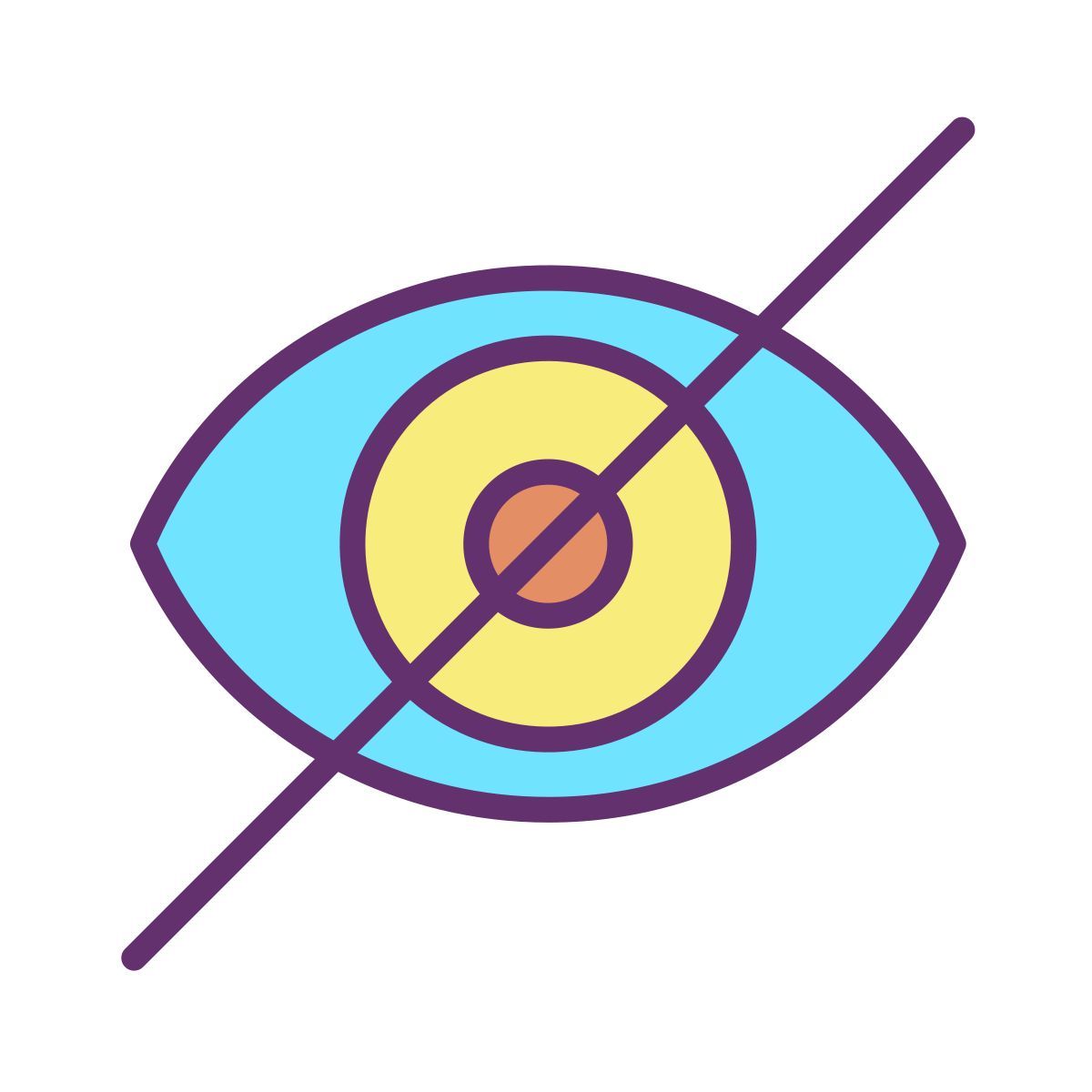 hide icon