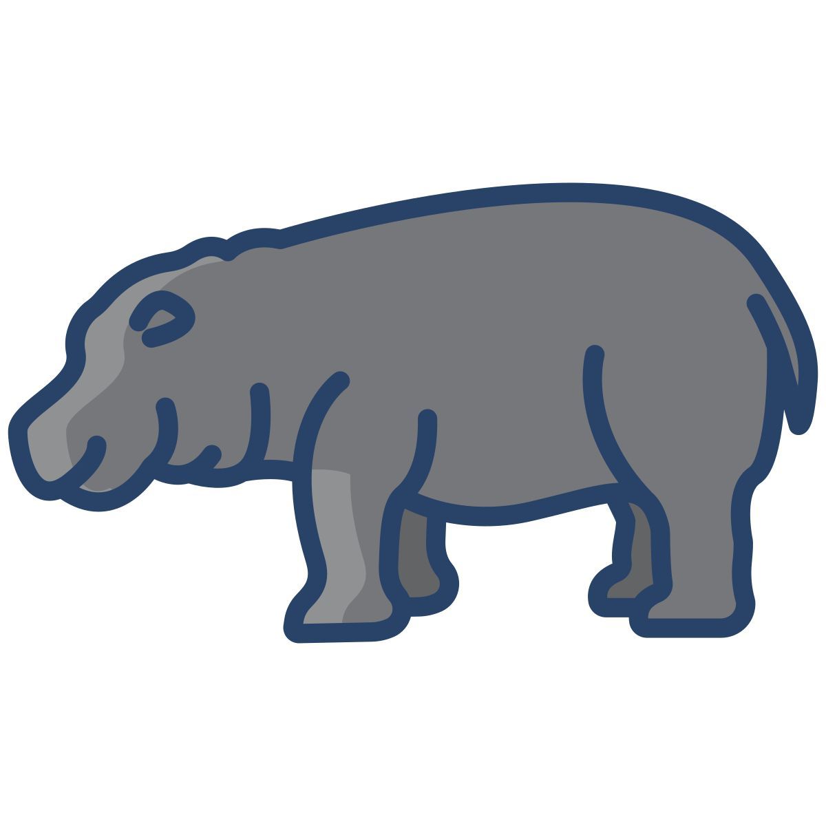 hipopótamo icon