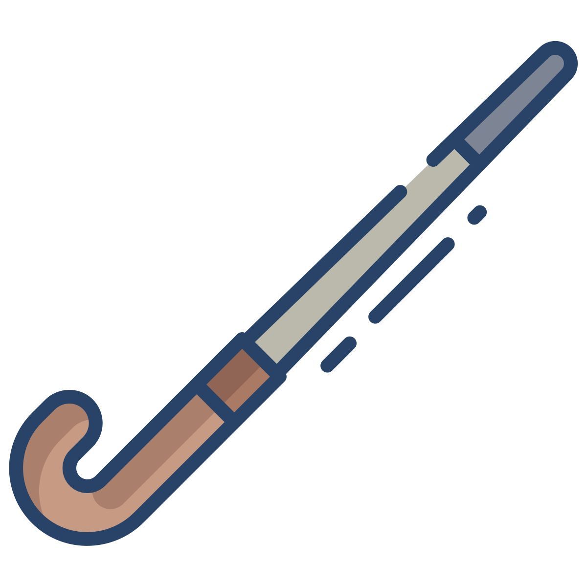 hockey stick icon
