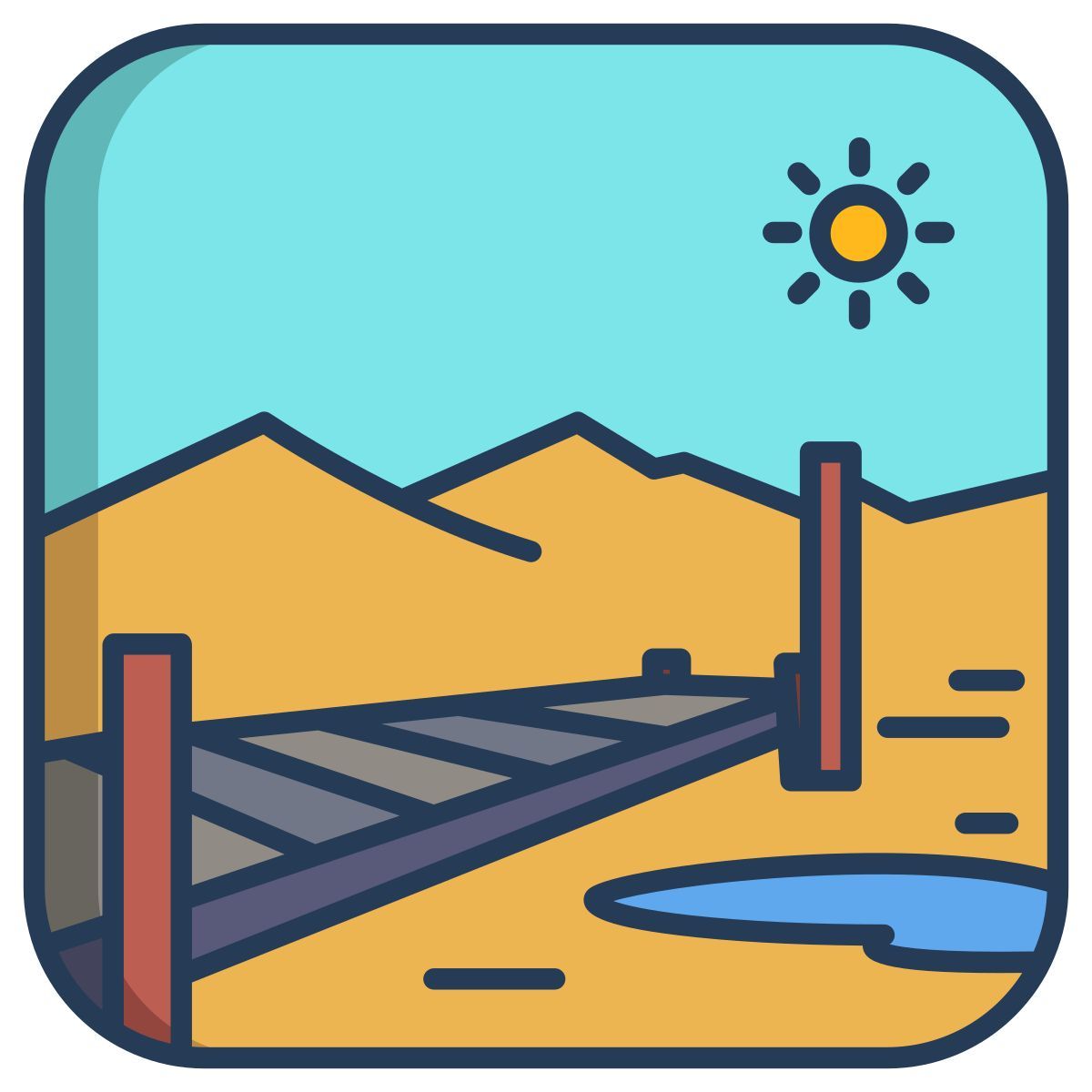 lake icon