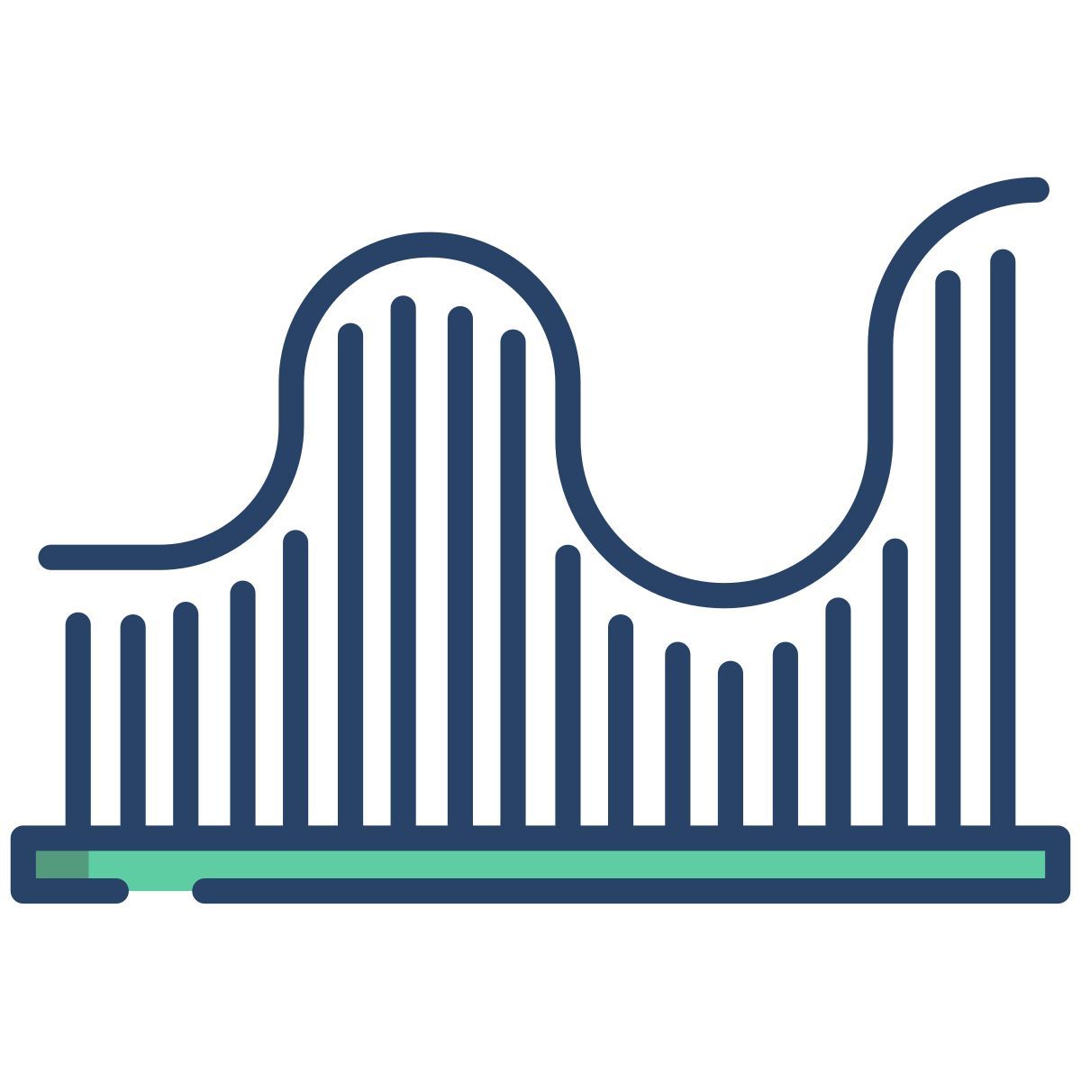 line graph icon