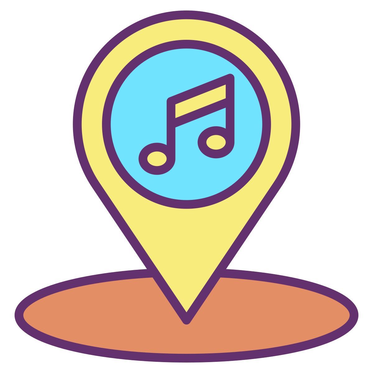 luogo del concerto icon