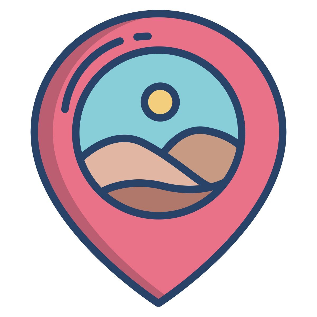 location pin icon