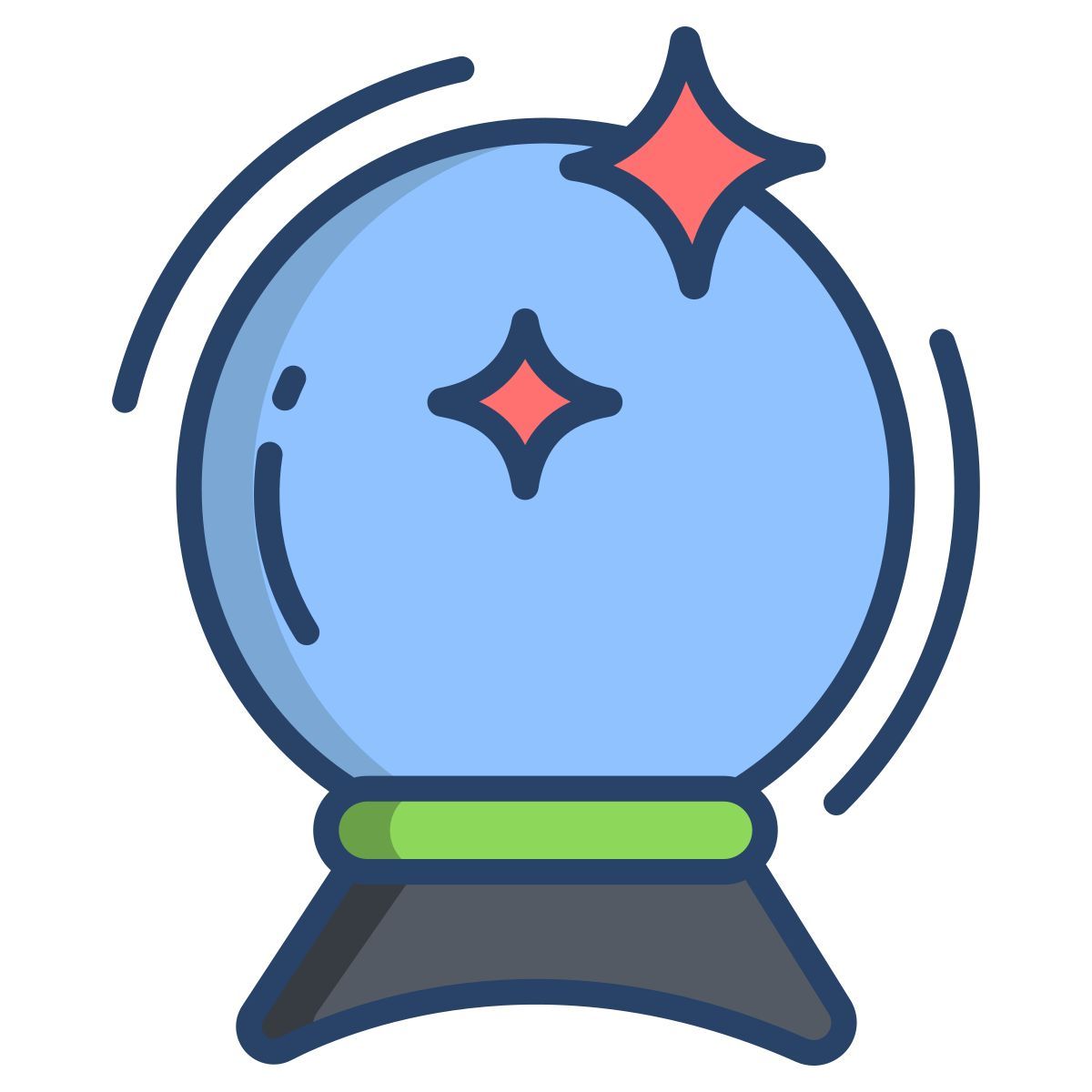 magic ball icon
