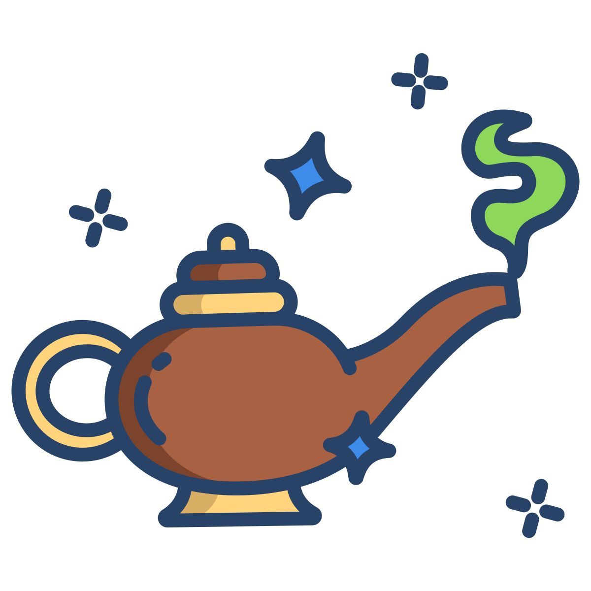 magic lamp icon