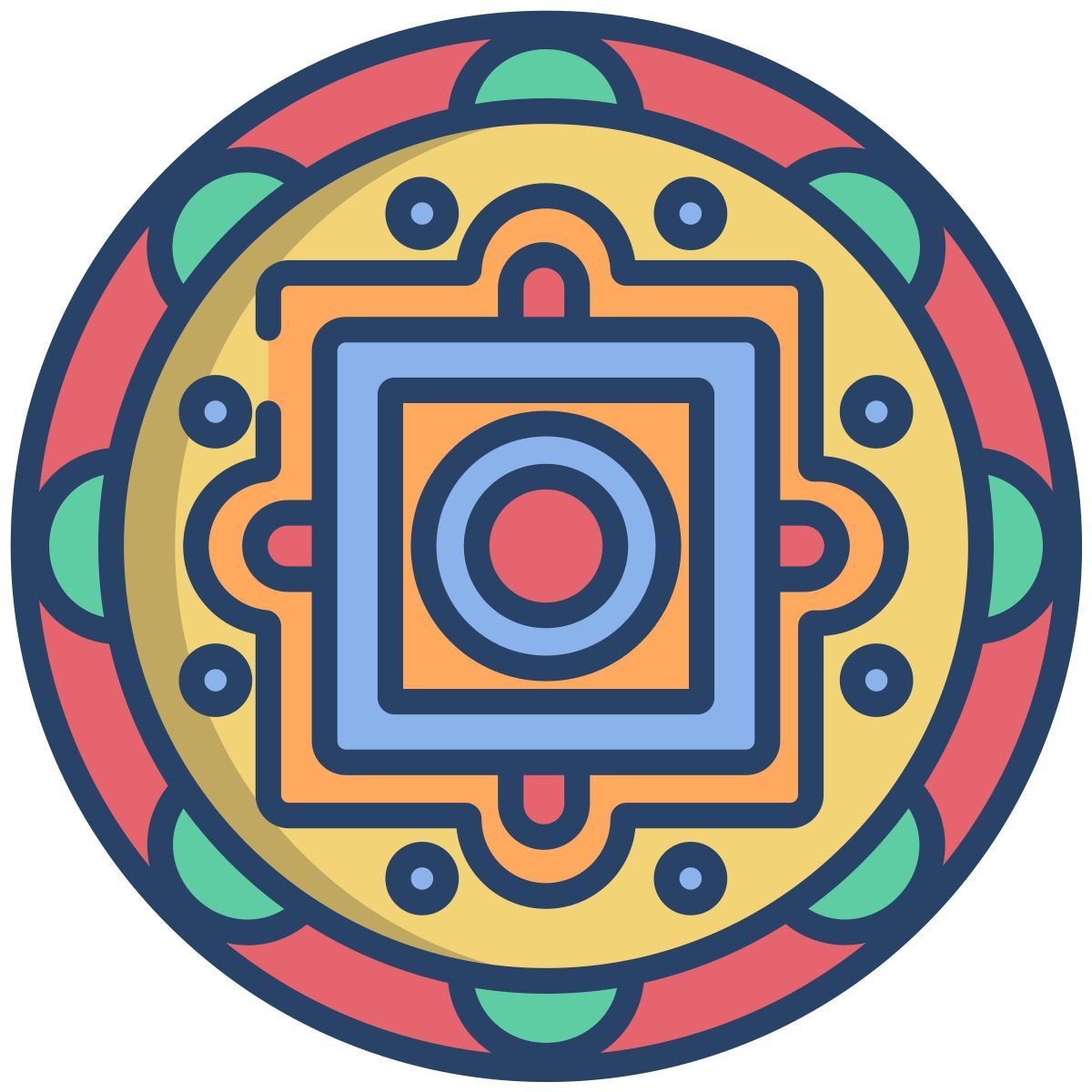 mandala icon