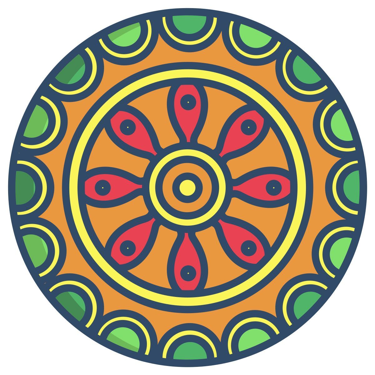 mandala icon