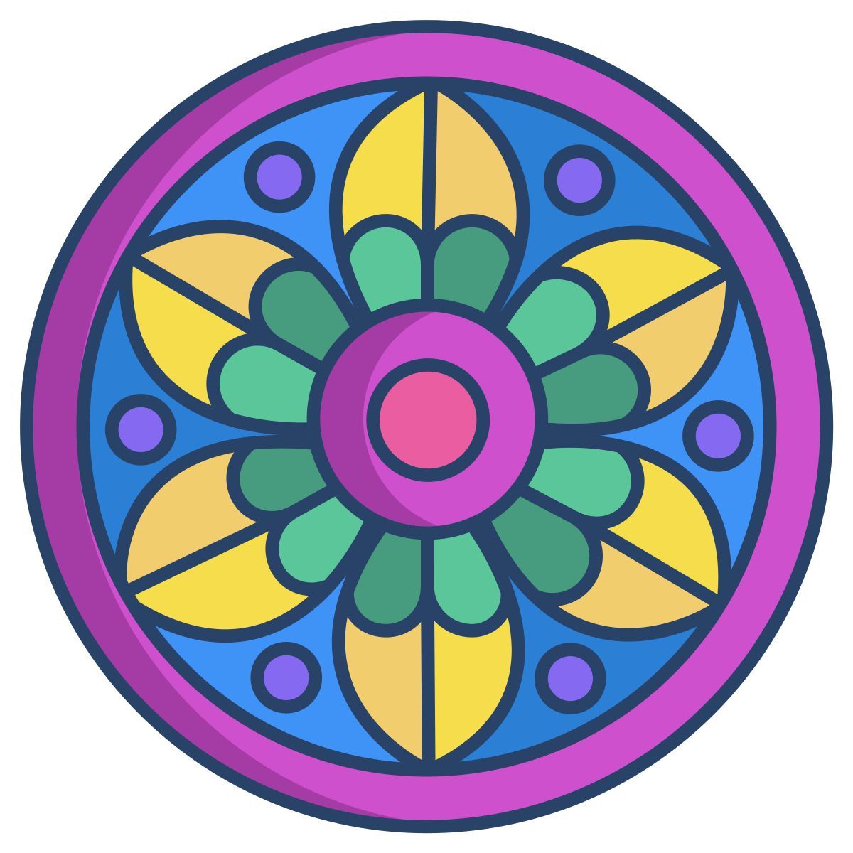 mandala icon